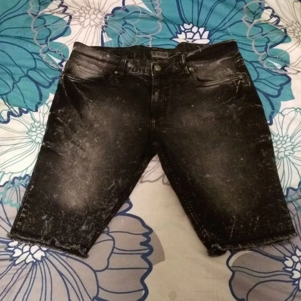 Black premium Jean shorts